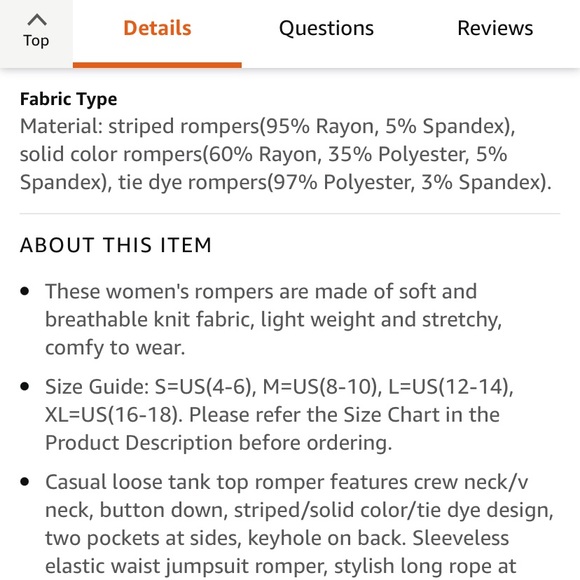 Striped Romper - Picture 7 of 8